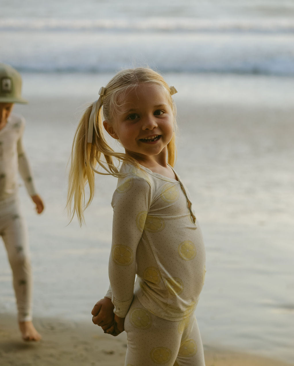 Bamboo Two Piece Pajamas | Lemon Drop