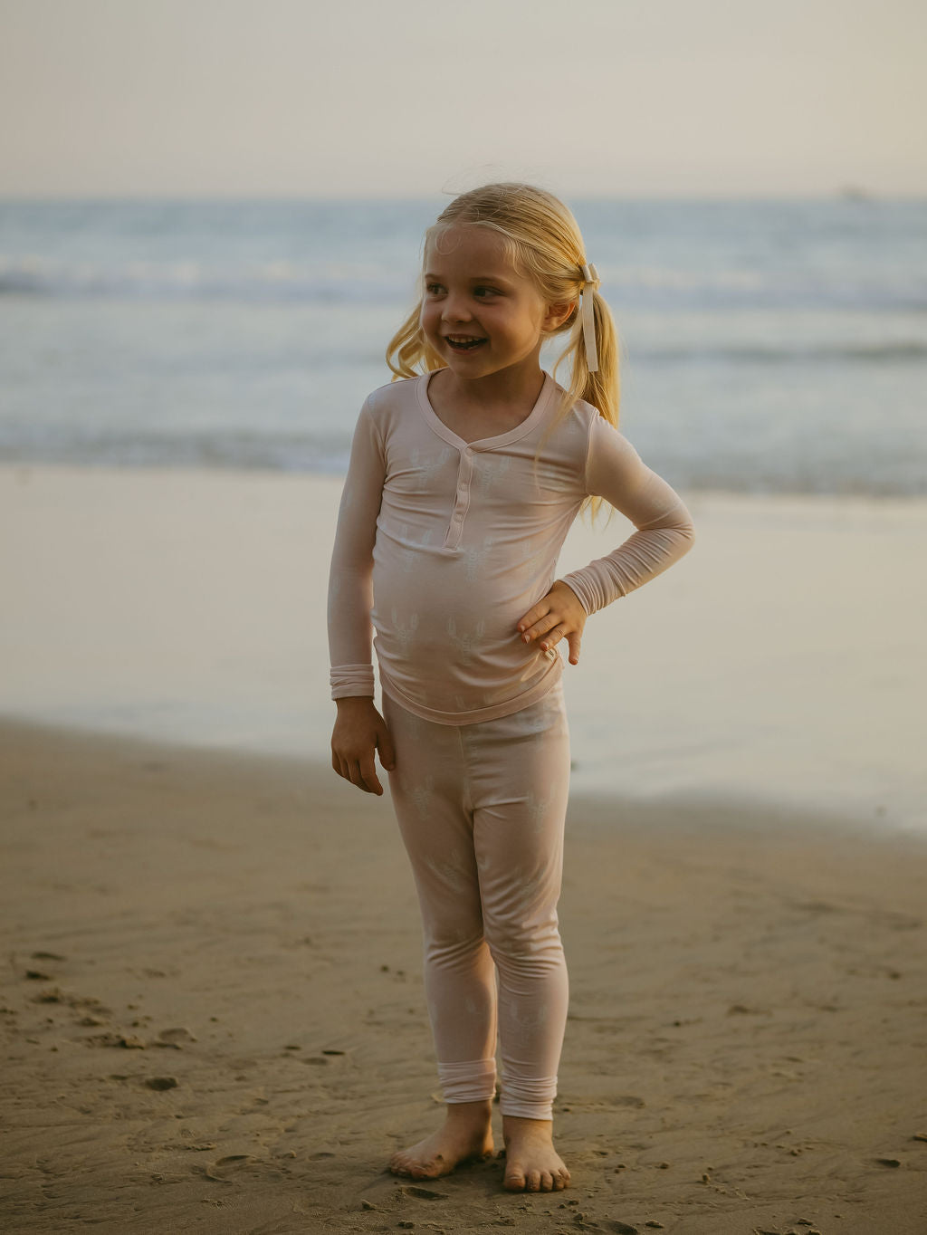 Bamboo Two Piece Pajamas | Lobster