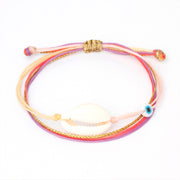 Bella Thread Shell Bracelet