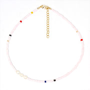 Blossom Pearl Beaded Choker
