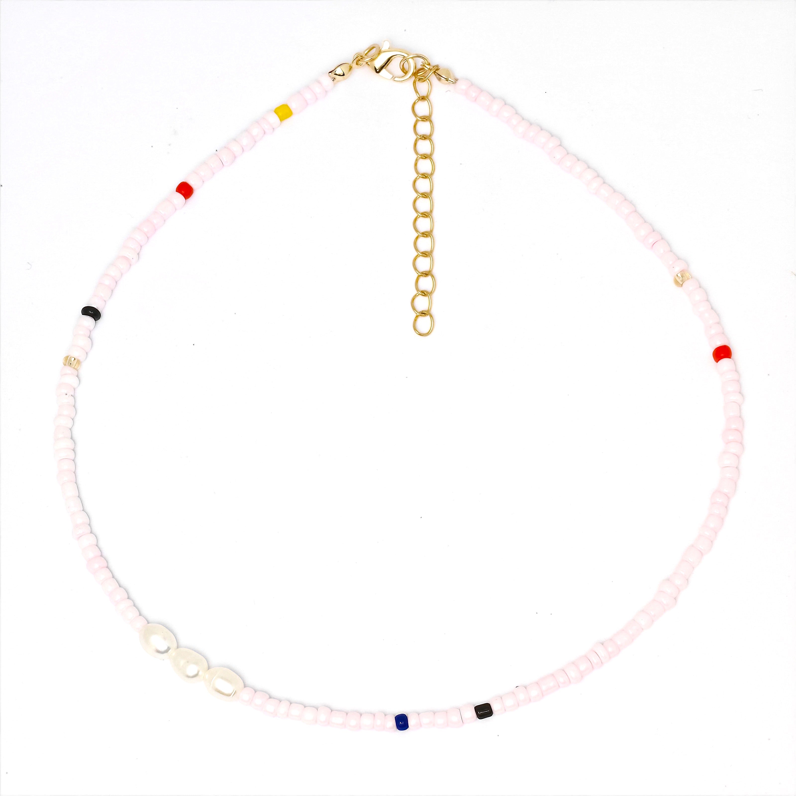 Blossom Pearl Beaded Choker