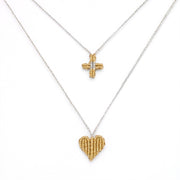 Stacy Metallic Scapular Necklace