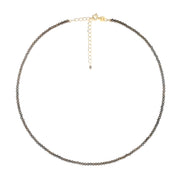 Stella Hematite Choker