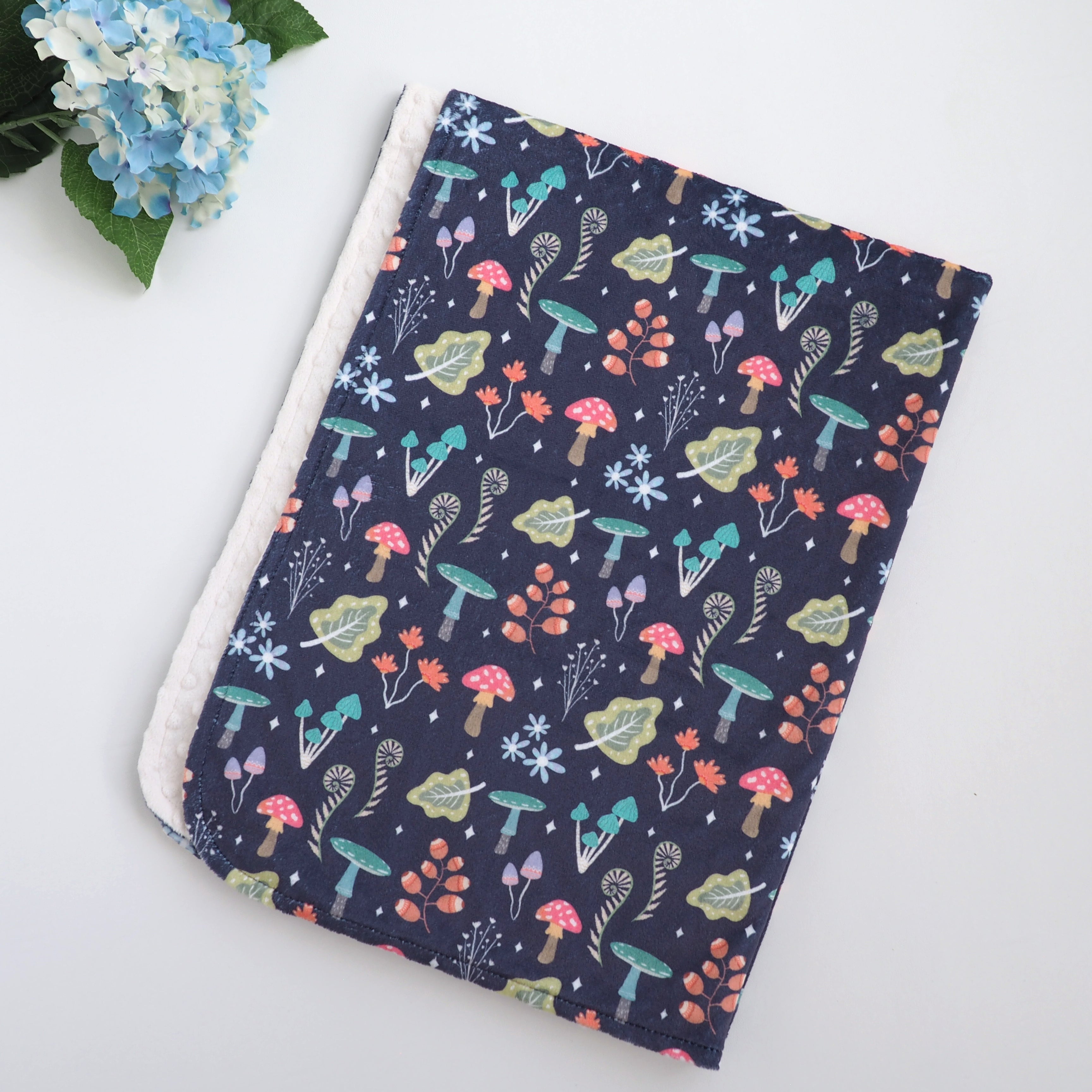 Magic Garden Minky Baby Blanket