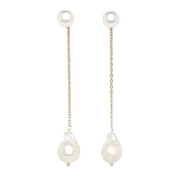 Freshwater Baroque Pearl Drop Earrings