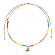 Shoshanna X Oiya: Cherry Threaded Choker