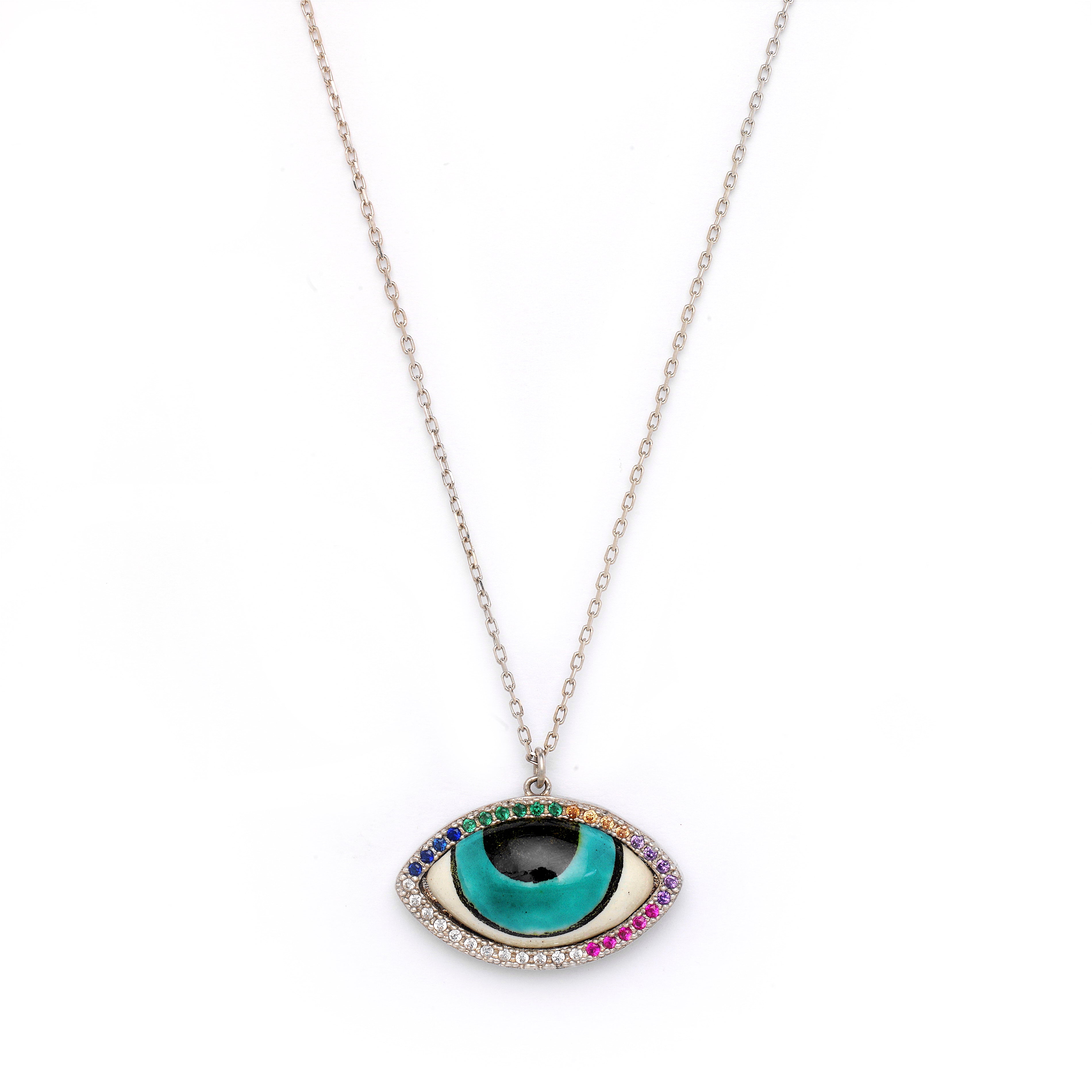 Roxy Evil Eye Necklace