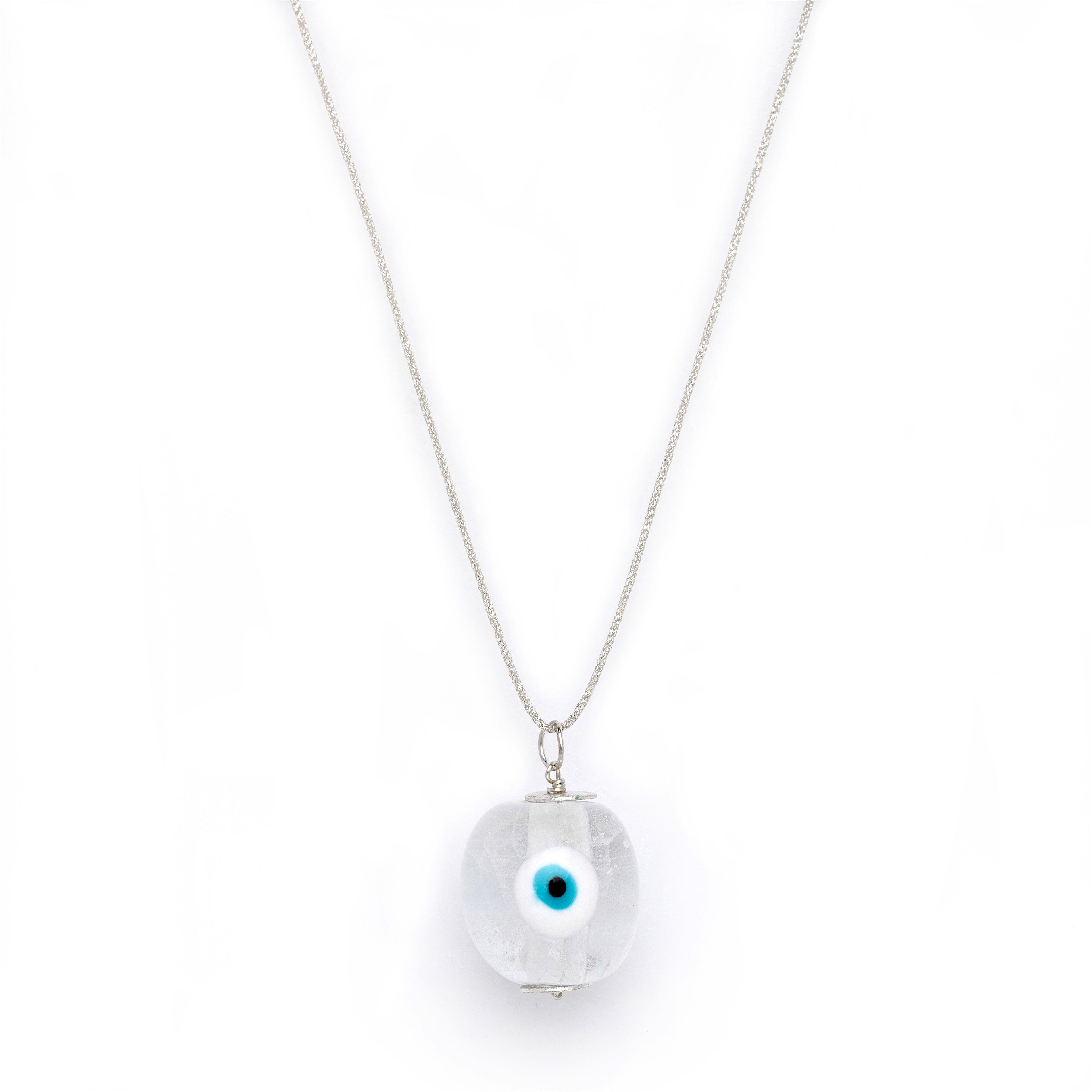 Lorena Evil Eye Pendant Necklace
