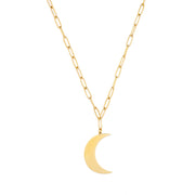 Kendra Moon Chain Necklace