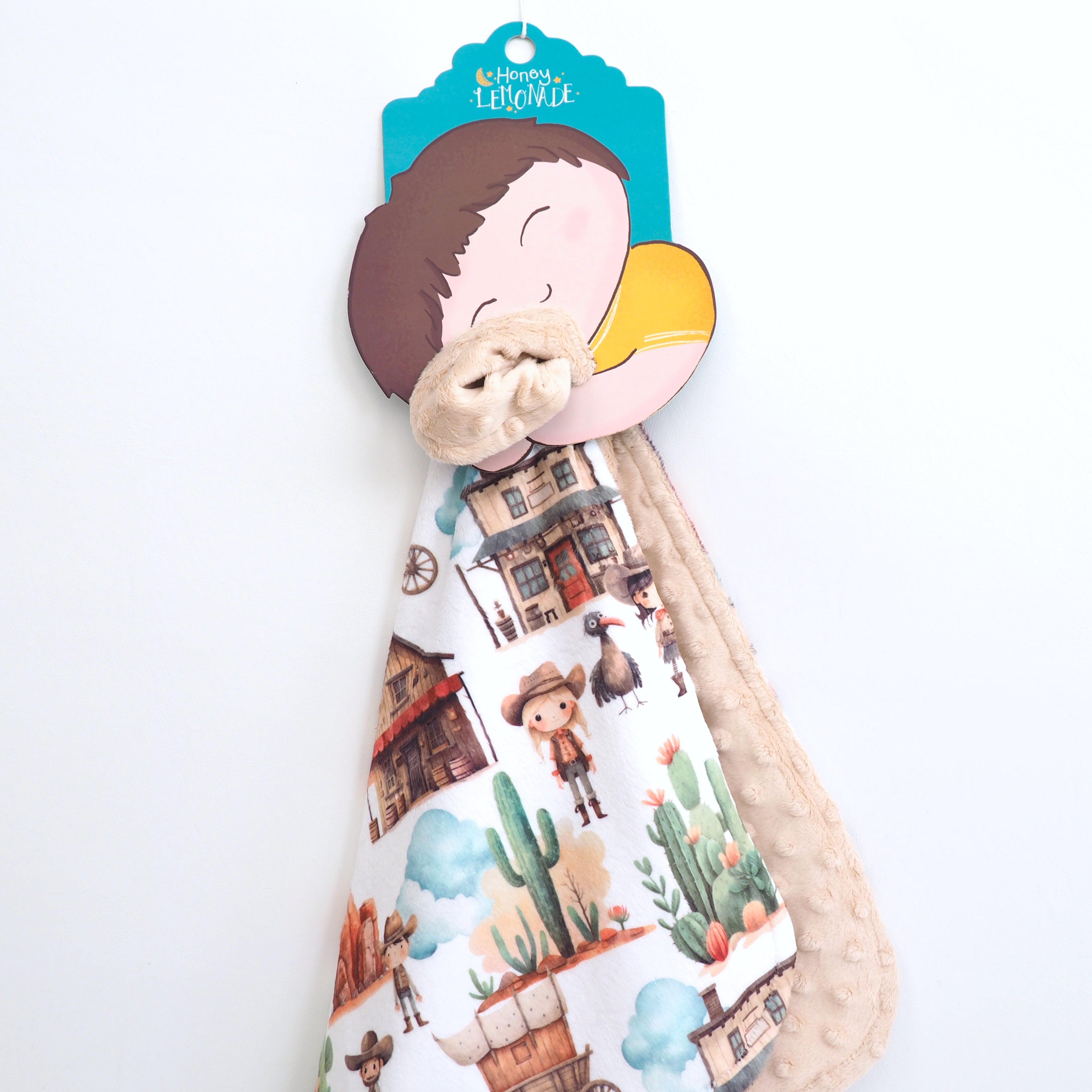 Mini Minky Blanket West Adventure