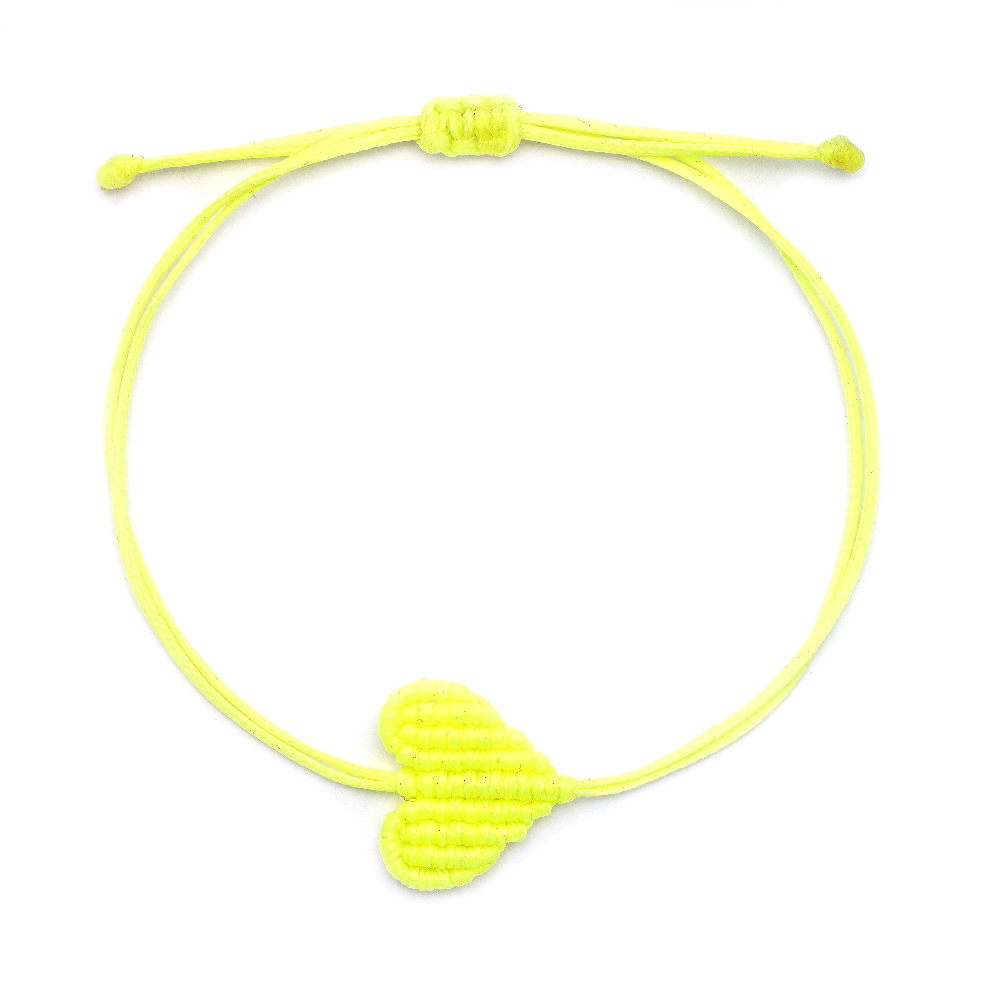 Kids Buttercup Heart Bracelet