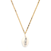 Heaven Cowrie Shell Link Necklace