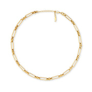 Clara Gold Link Necklace