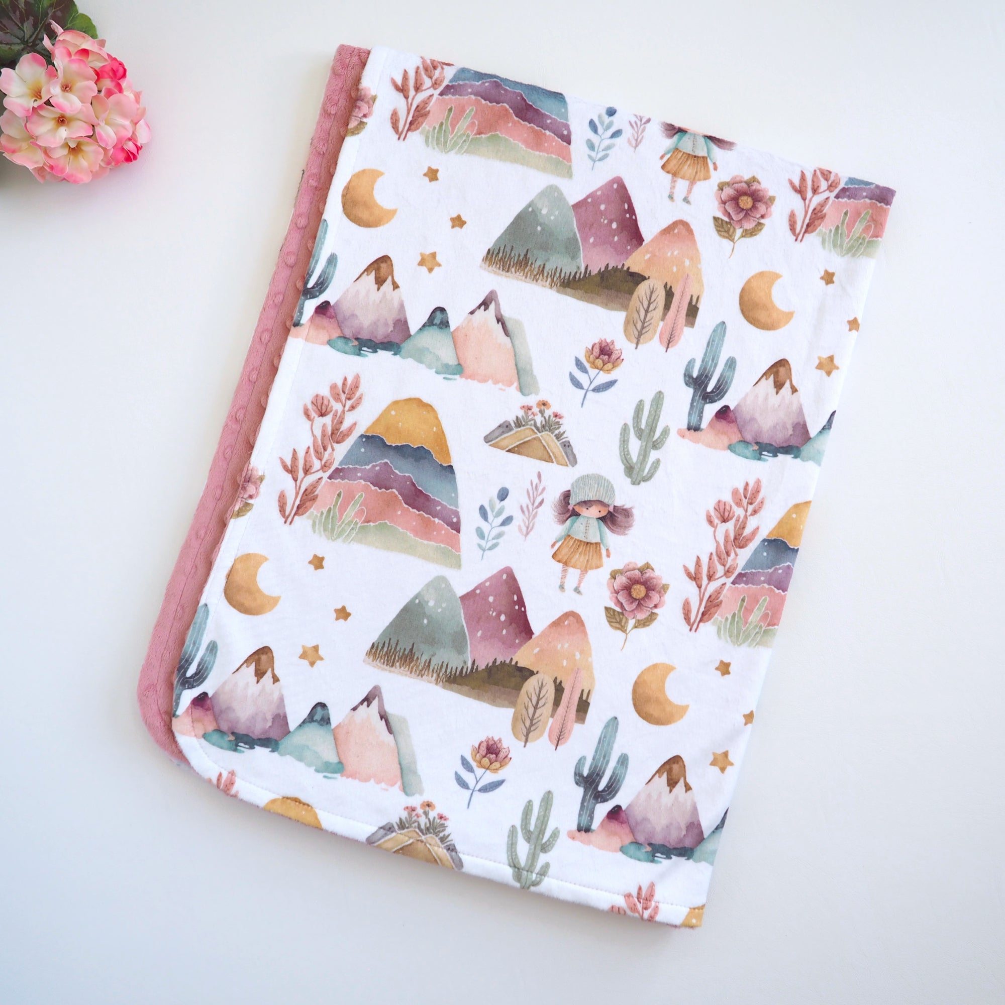 Dreamland Minky Baby Blanket