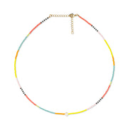 Sandra Pearl Beaded Choker
