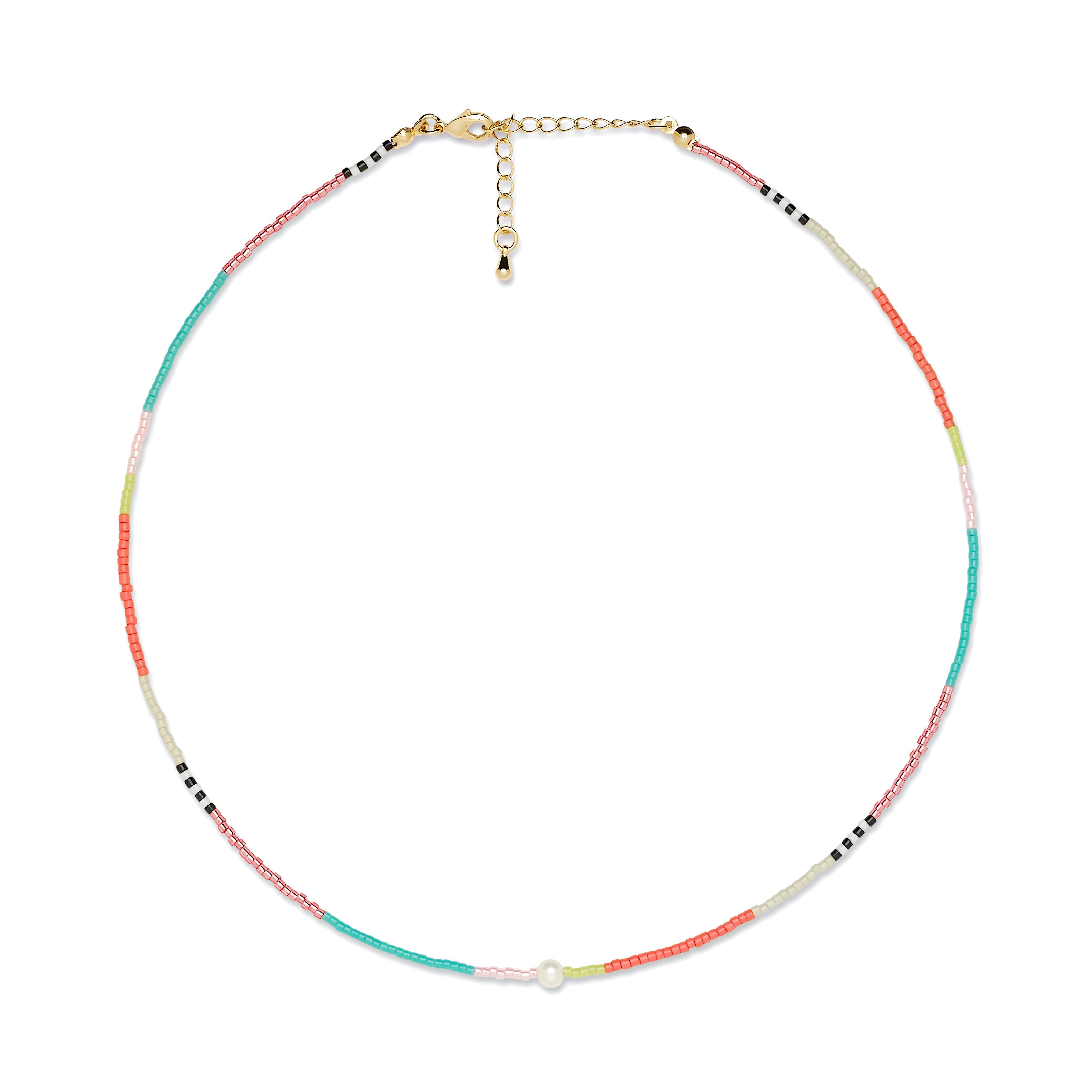 Ari Pearl Beaded Choker