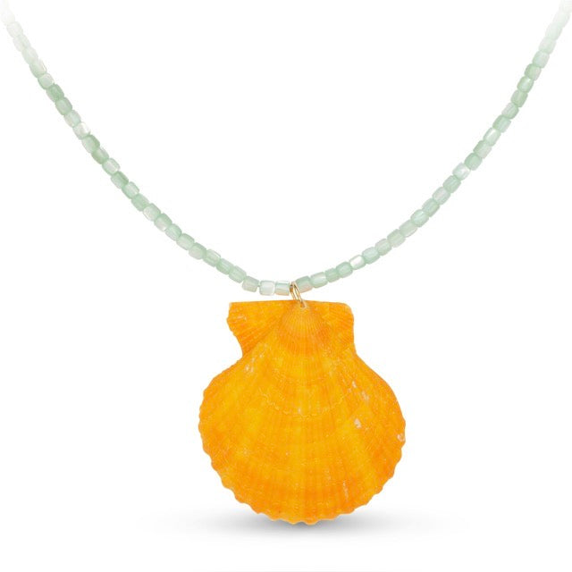Isla Seashell Beaded Necklace