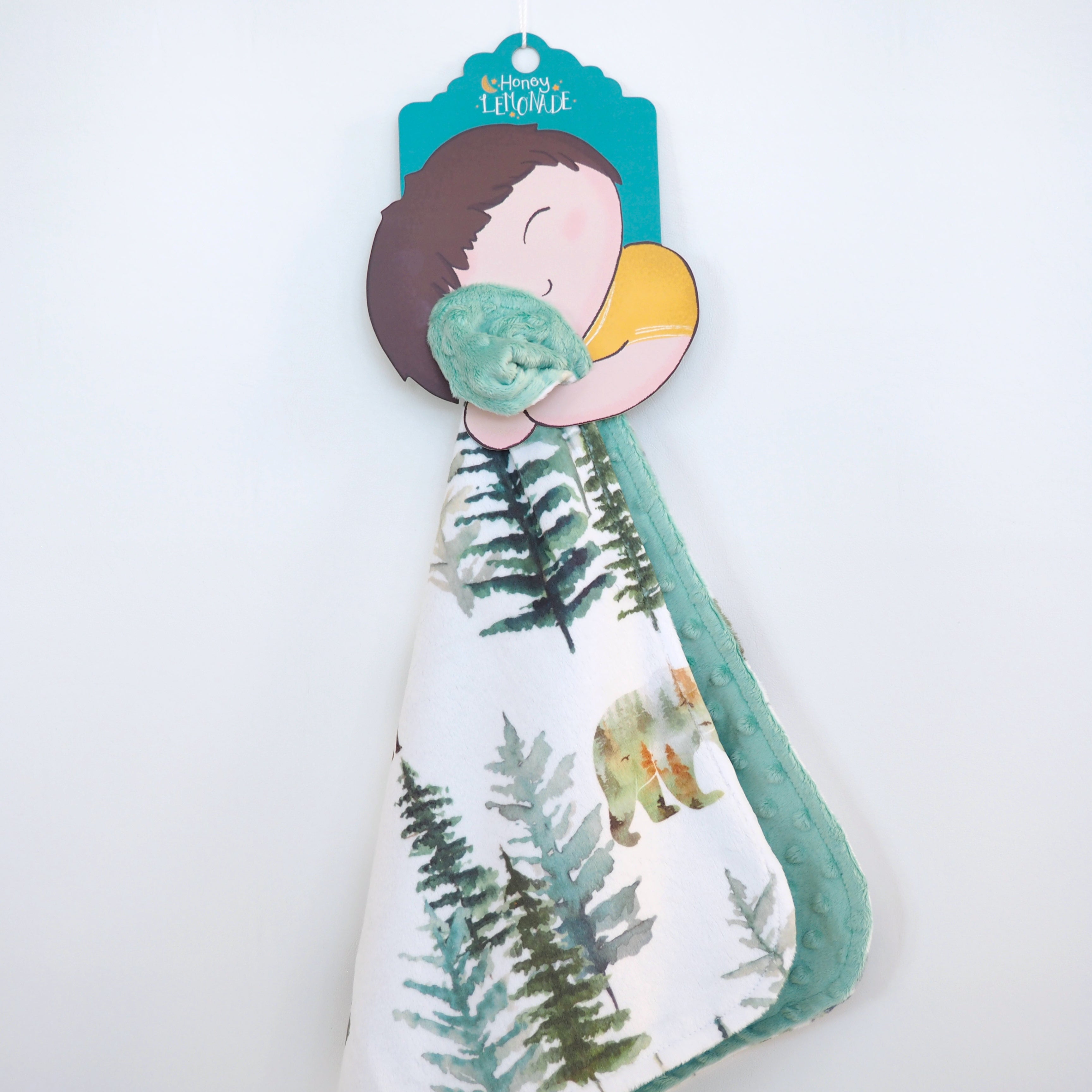 Mini Minky Blanket In The Woods