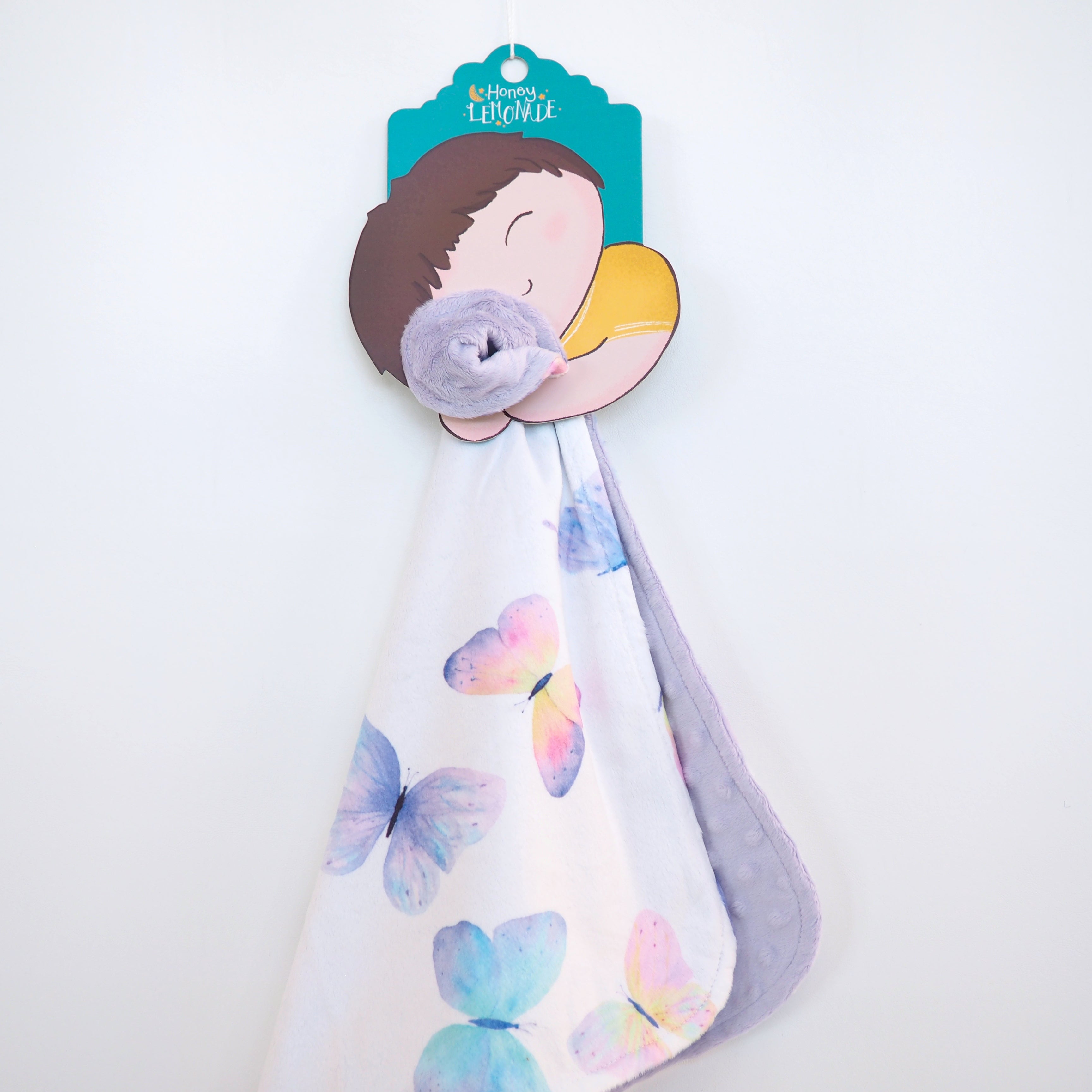 Mini Minky Blanket Butterfly
