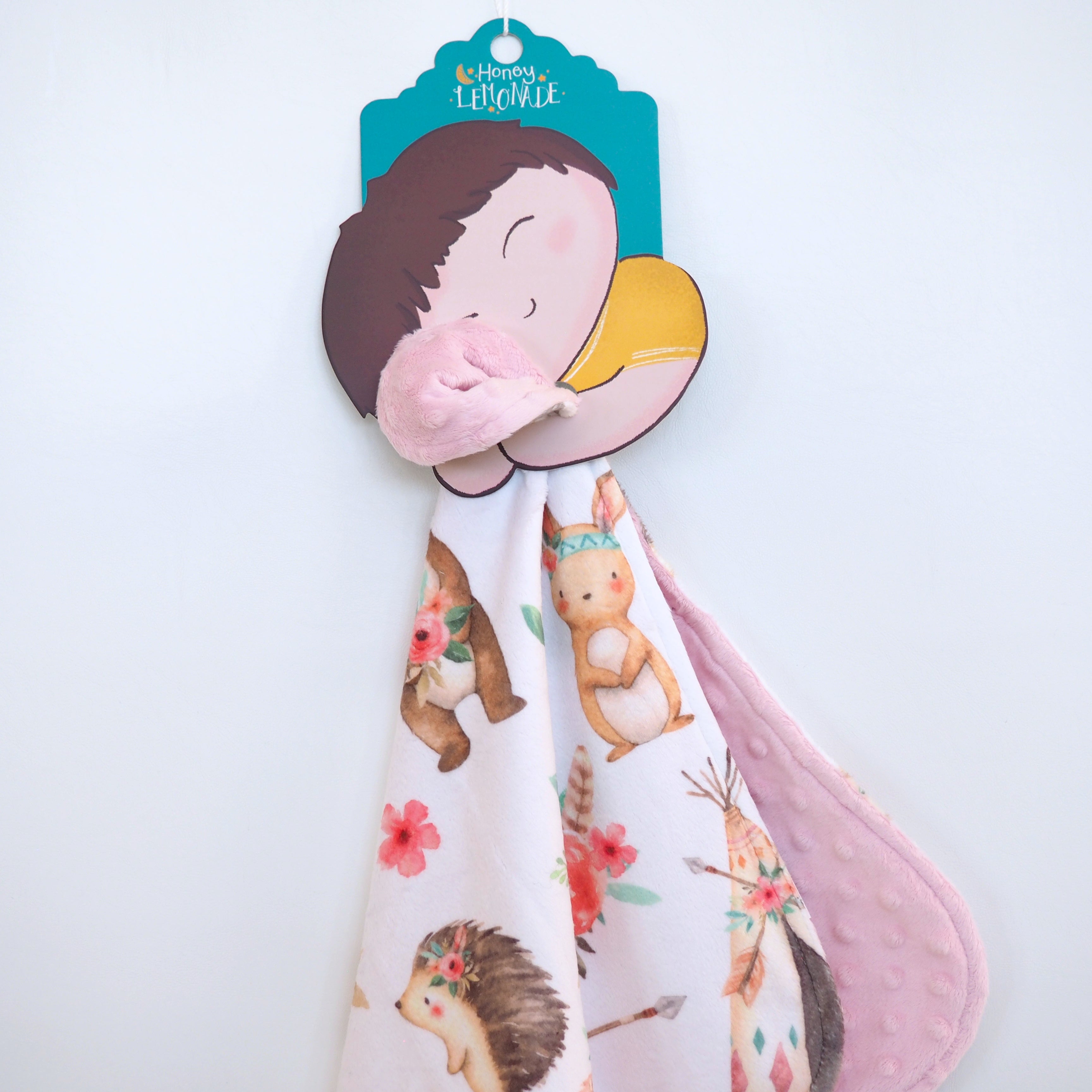 Mini Minky Blanket Woodland Tribe