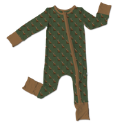 Parker Tate Deer Bamboo Convertible Footie (pre-order)