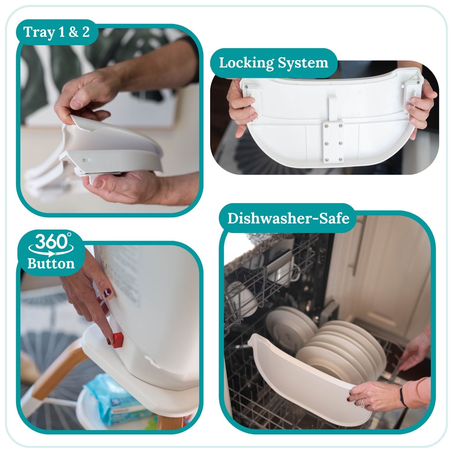 Trubliss Turn-a-tot Highchair