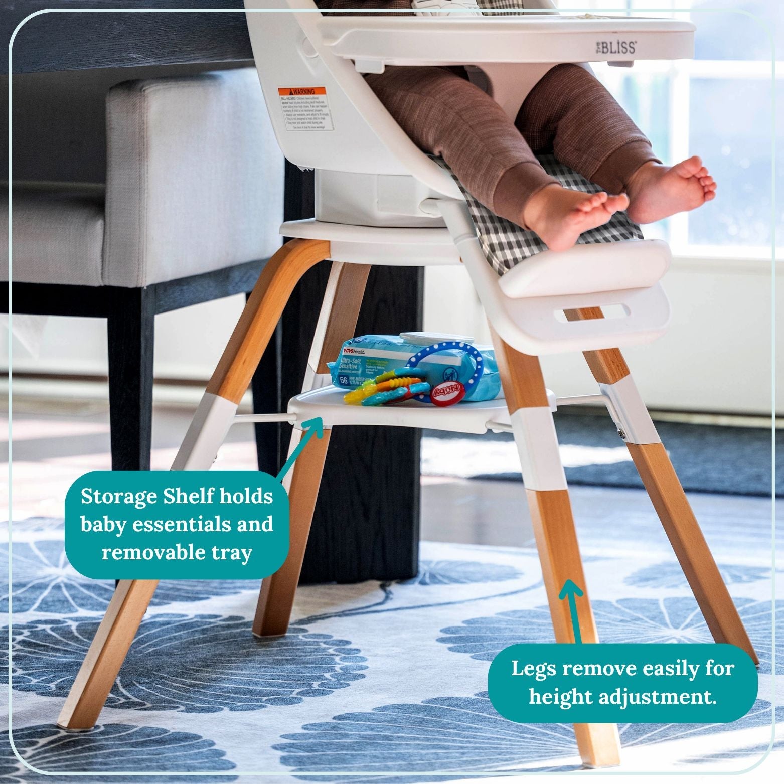 Trubliss Turn-a-tot Highchair