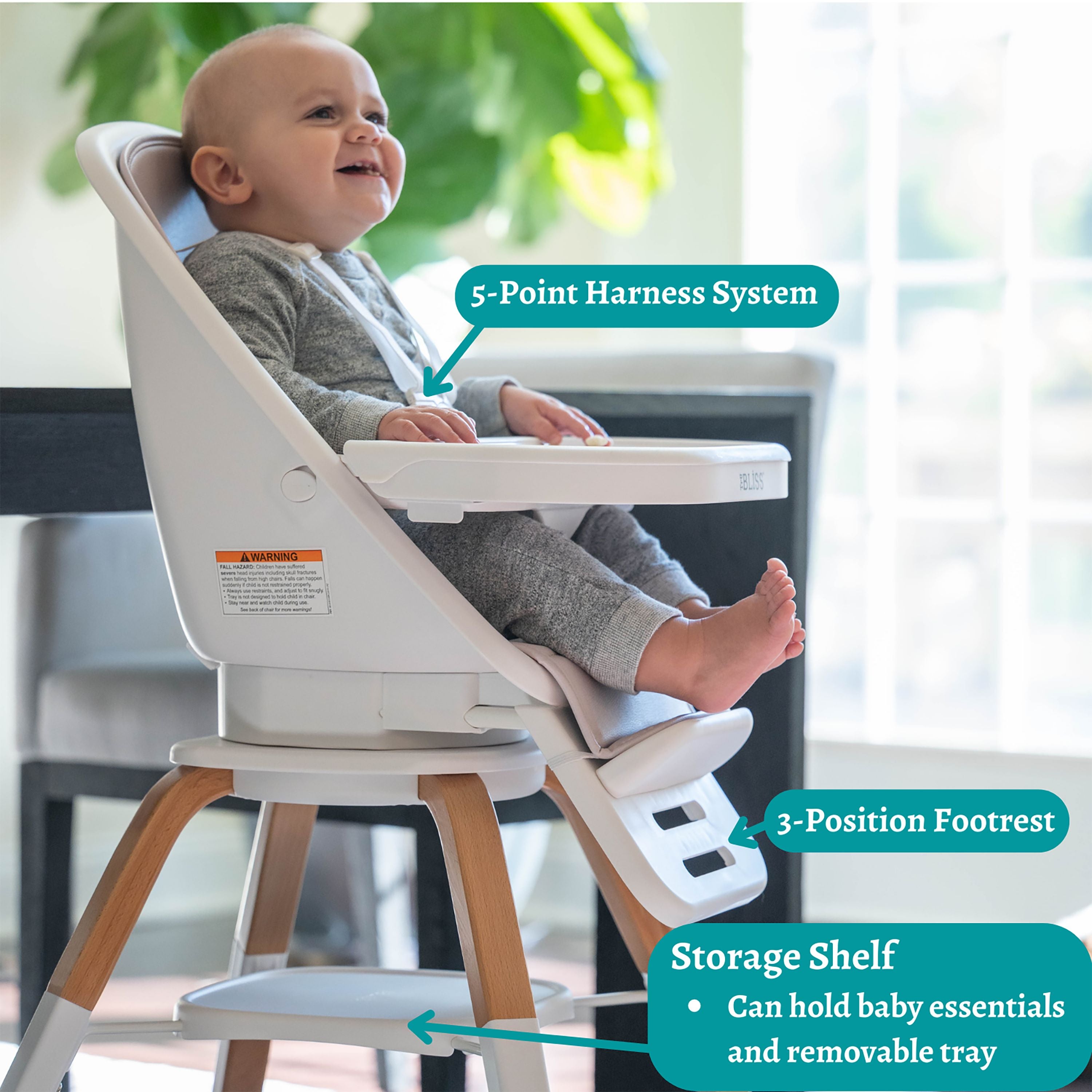 Trubliss Turn-a-tot Highchair