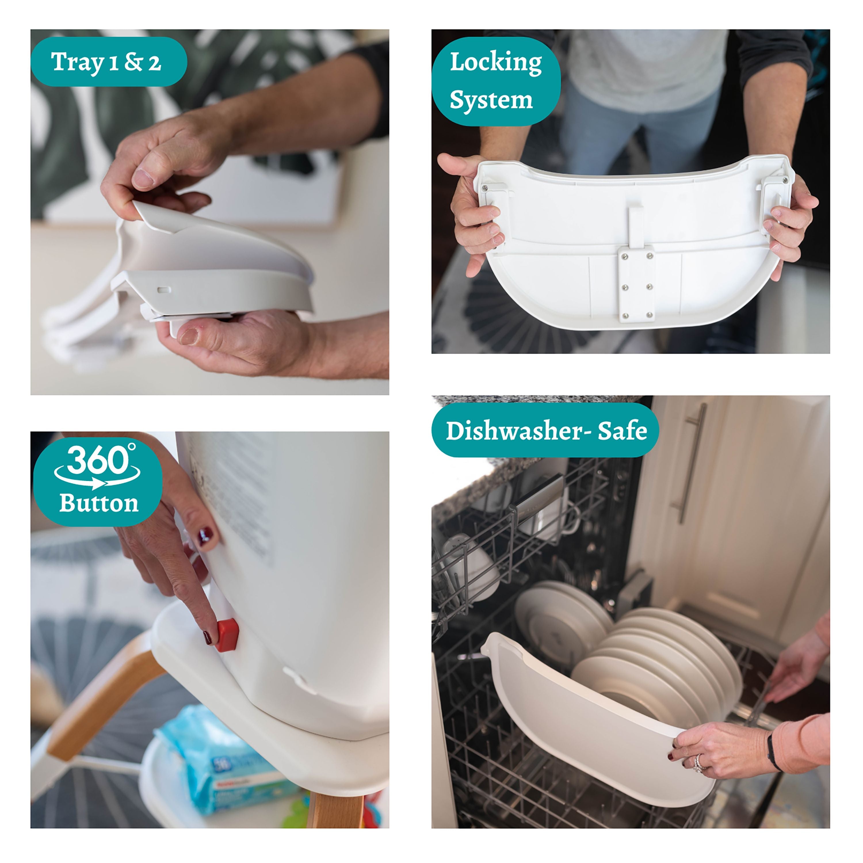 Trubliss Turn-a-tot Highchair