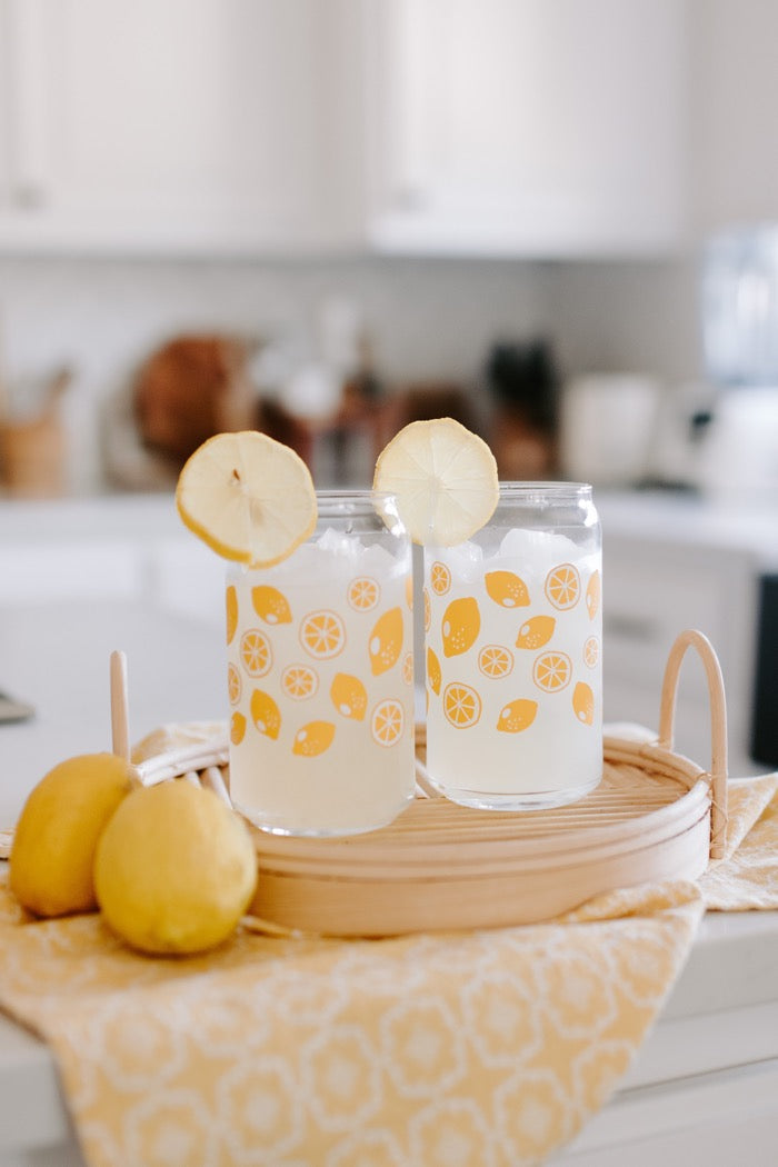 Lemon Can Glass