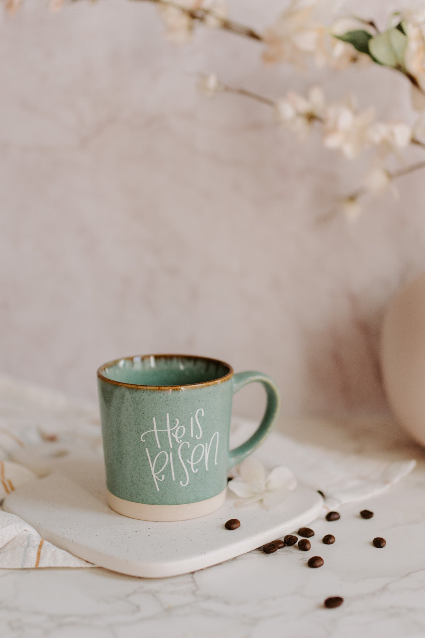 He Is Risen Easter Mug