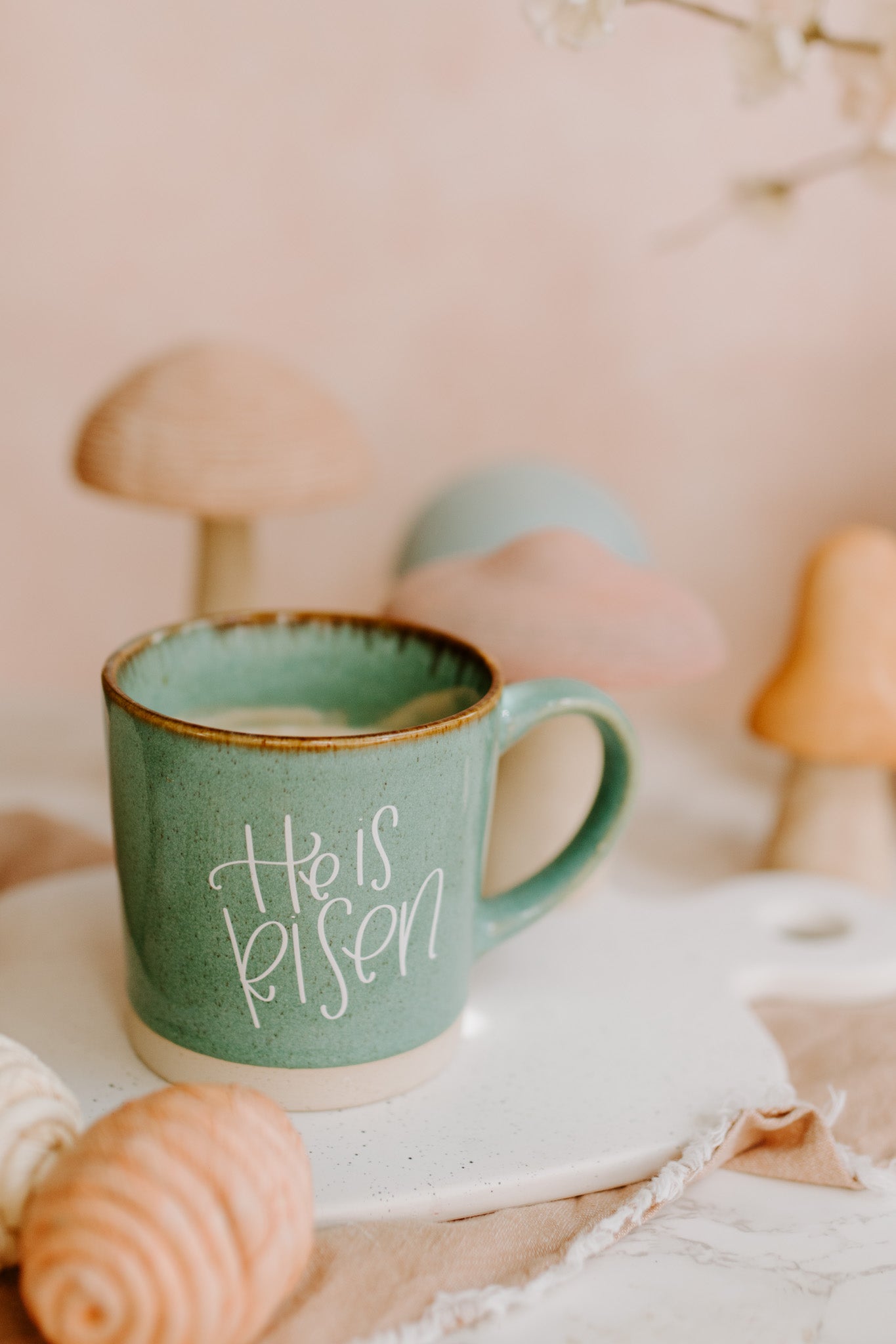 He Is Risen Easter Mug