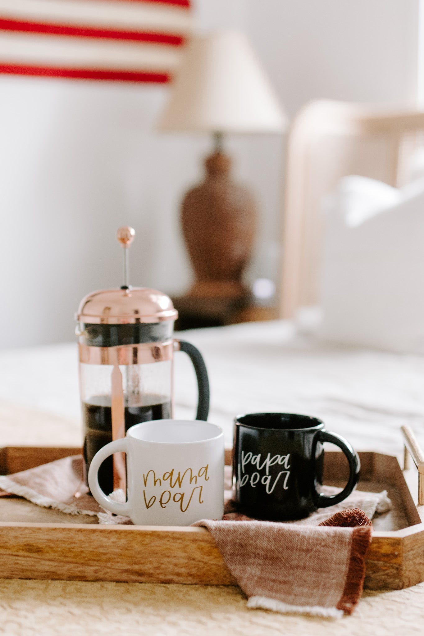 Mama Bear + Papa Bear Mug Set - New
