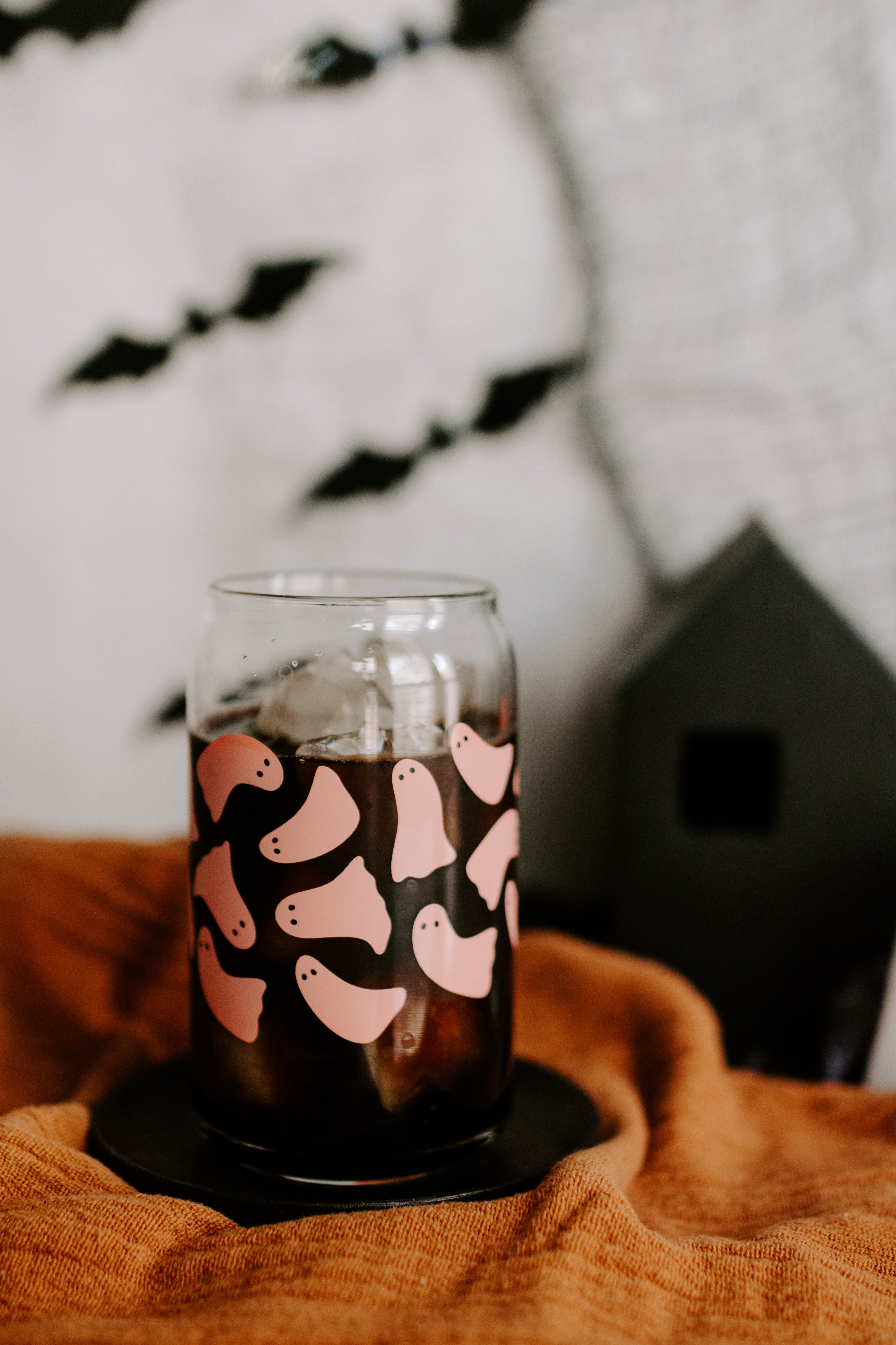 Ghost Can Glass - Pink