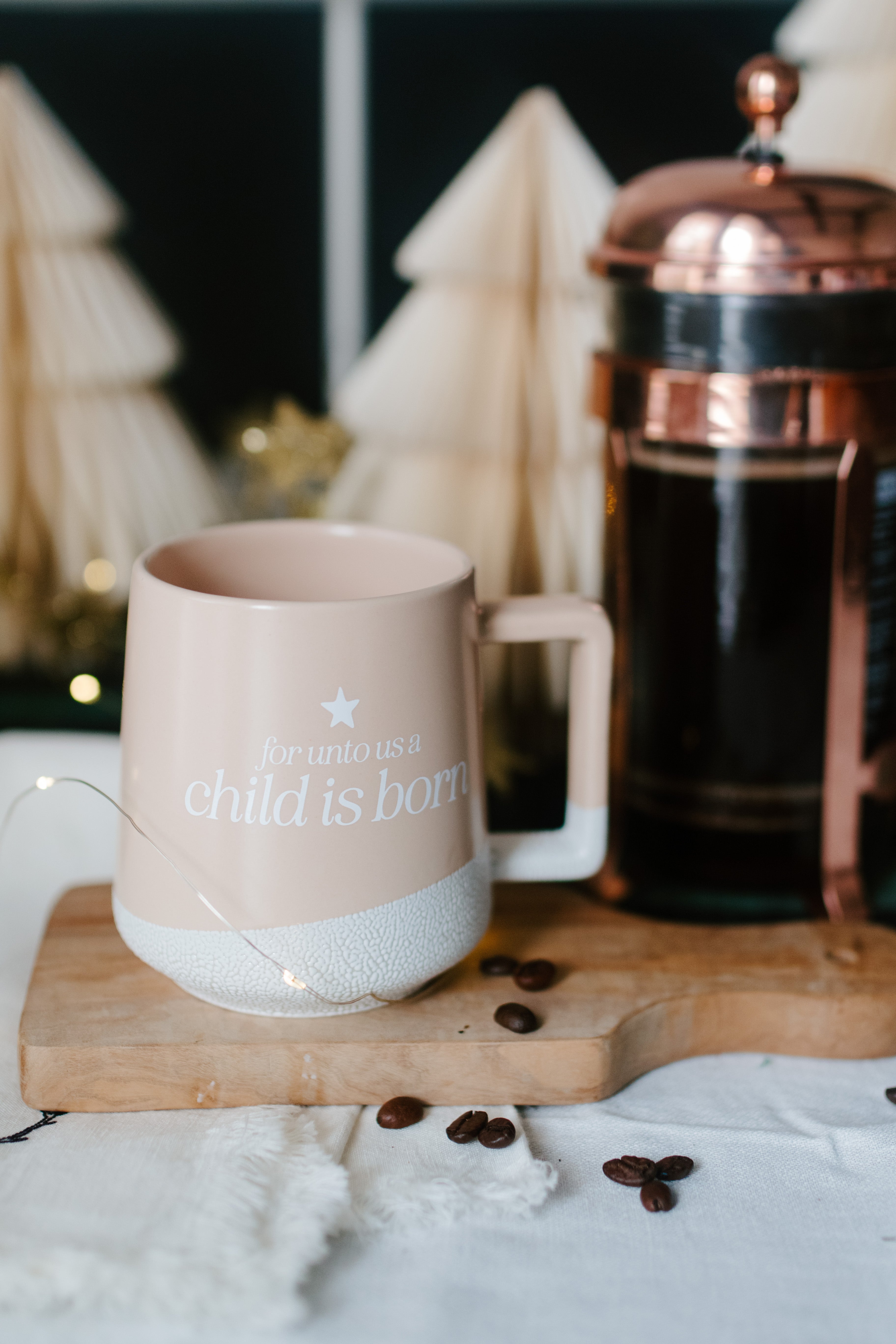 For Unto Us, A Child Is Born Mug