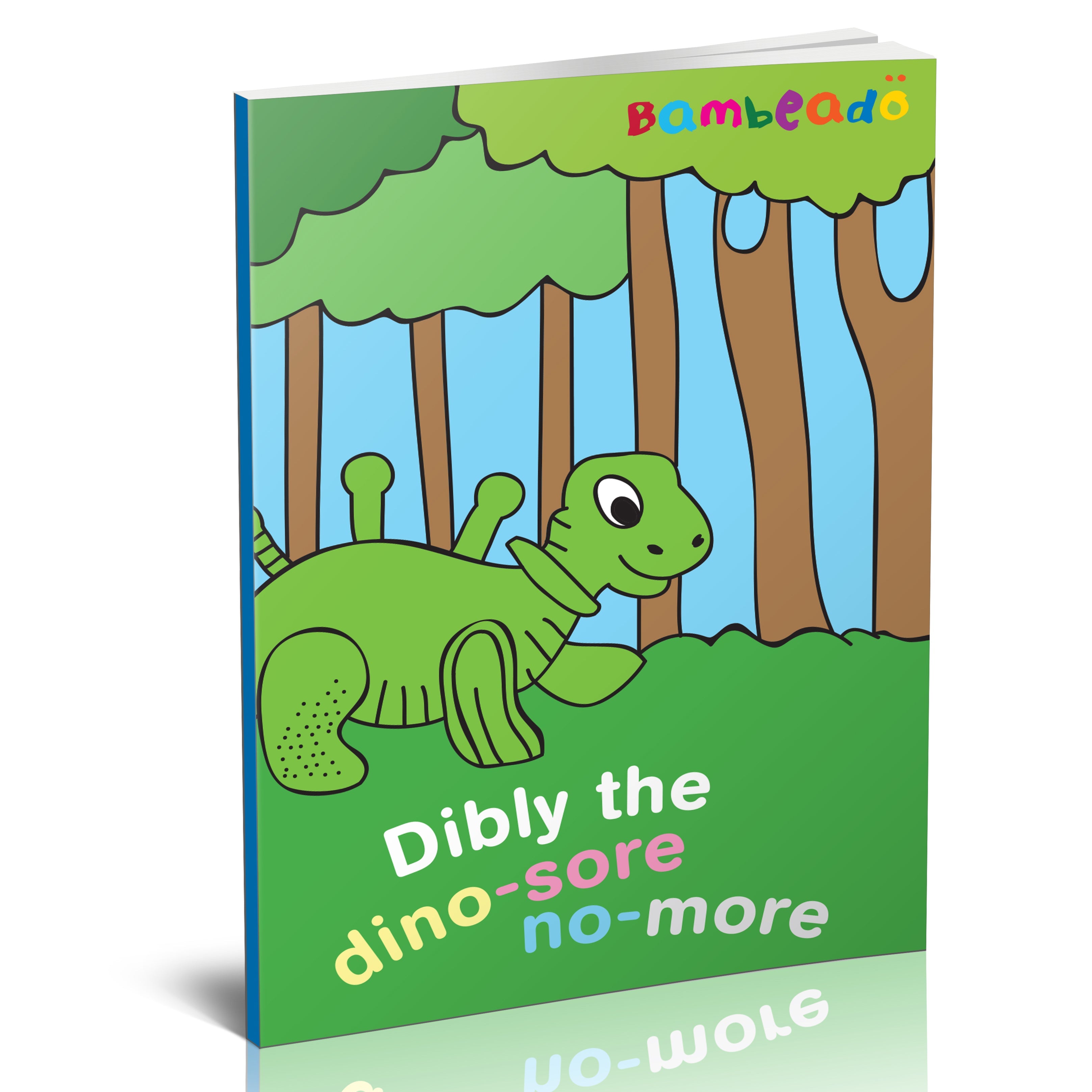 Dibly The Dino-sore-no-more - Orange