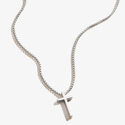 Cross Necklace, Sterling Silver