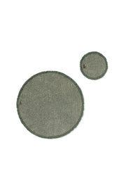 Stonewashed Placemats And Coasters Duck Green (set Of 4)