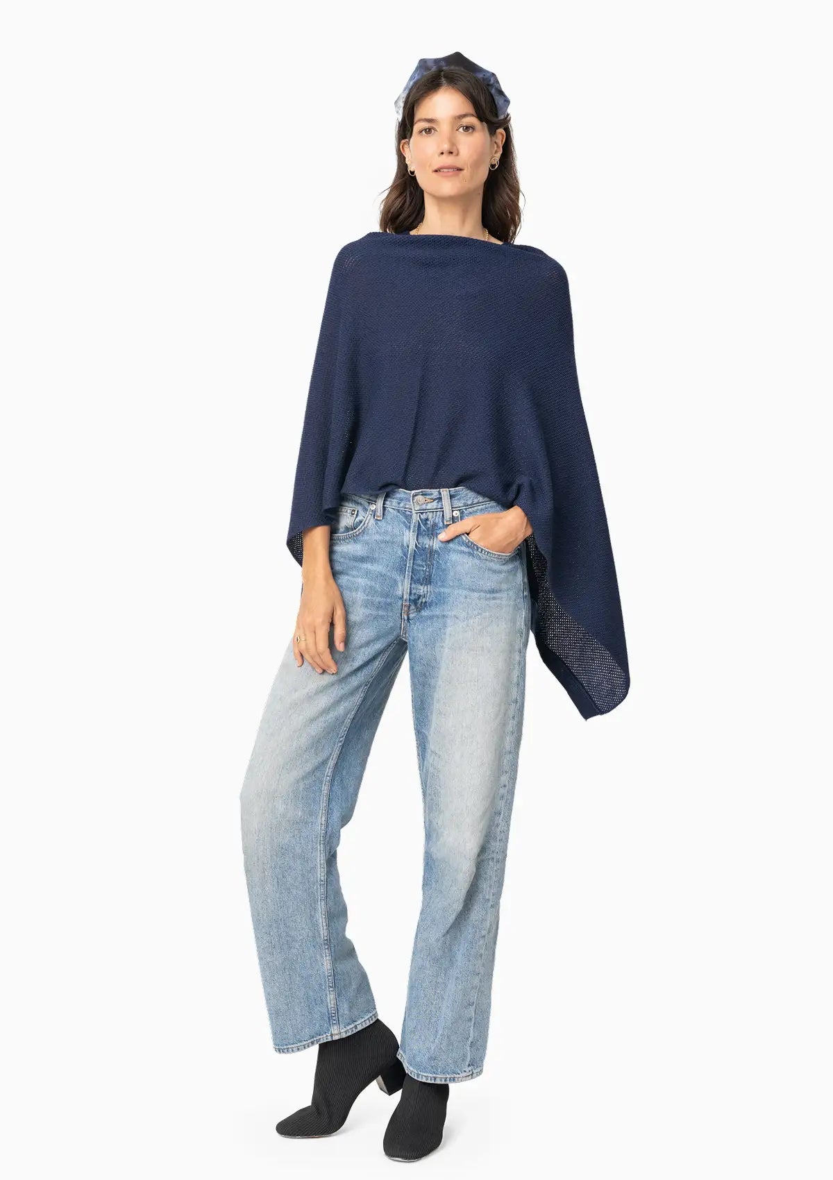 Navy Cocoon
