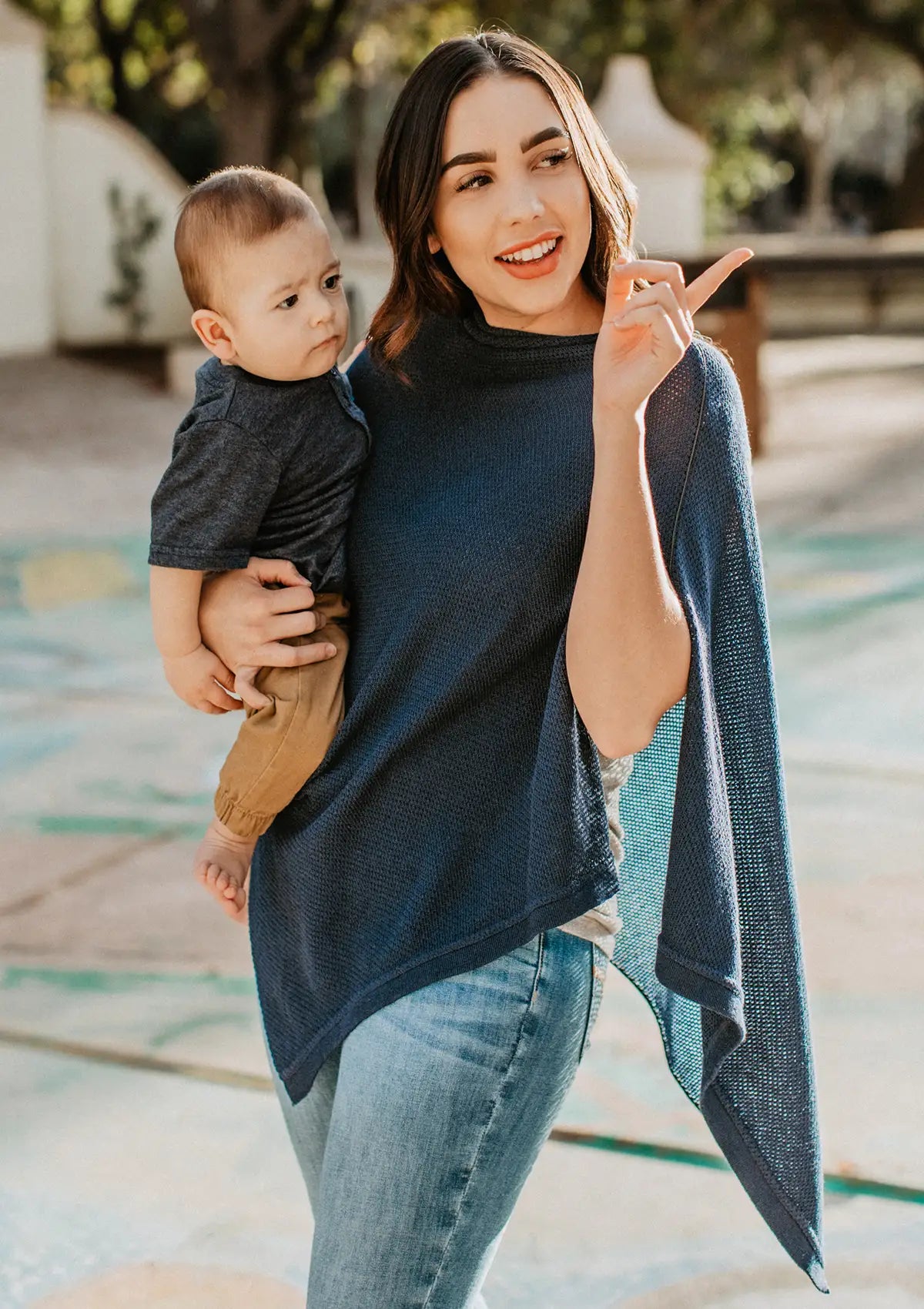 Navy Cocoon