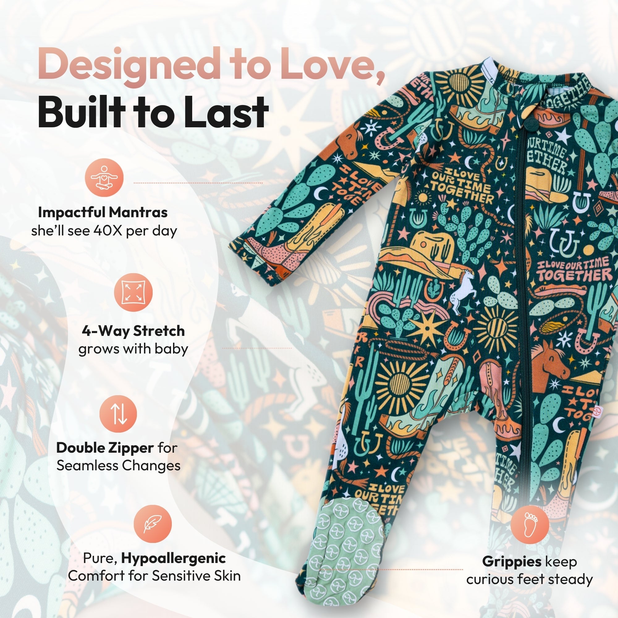 The Second-skin Footie | Wild West | "i Love Our Time Together"
