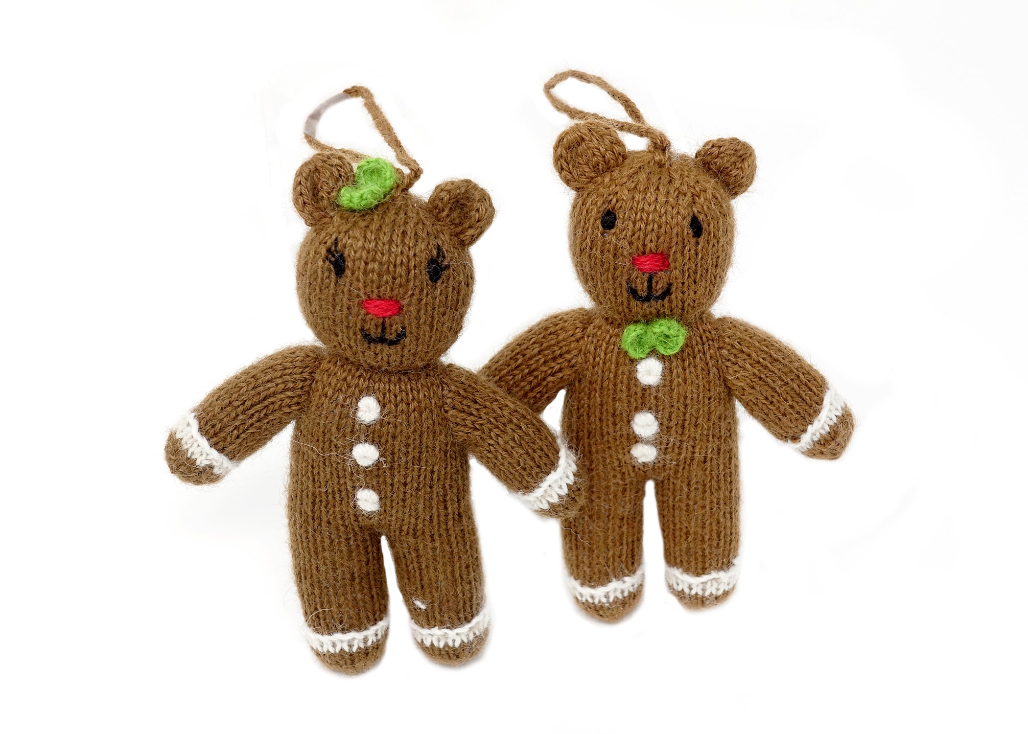 Gingerbear Ornament- Set Of 2