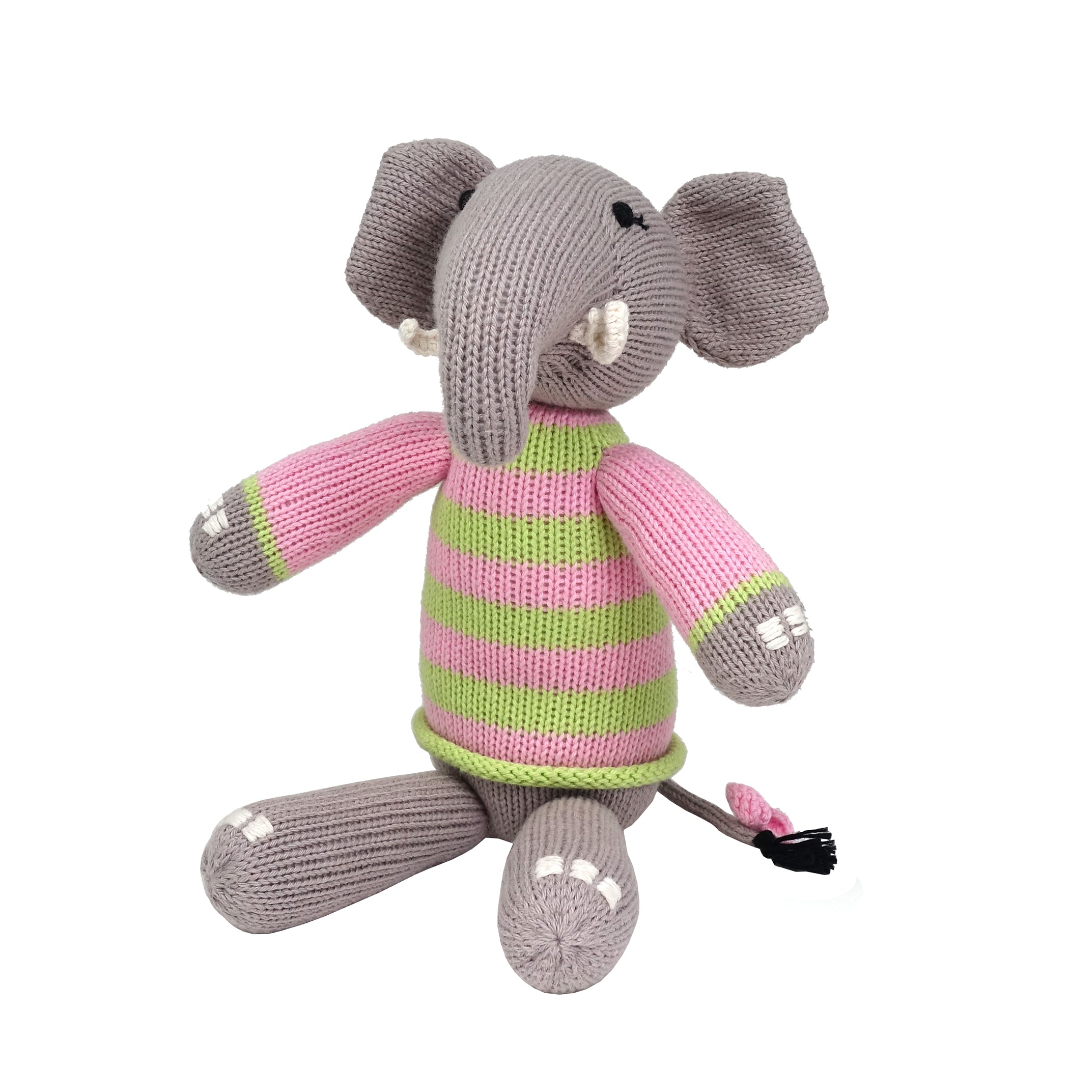 Elephant In Sweater, Pink