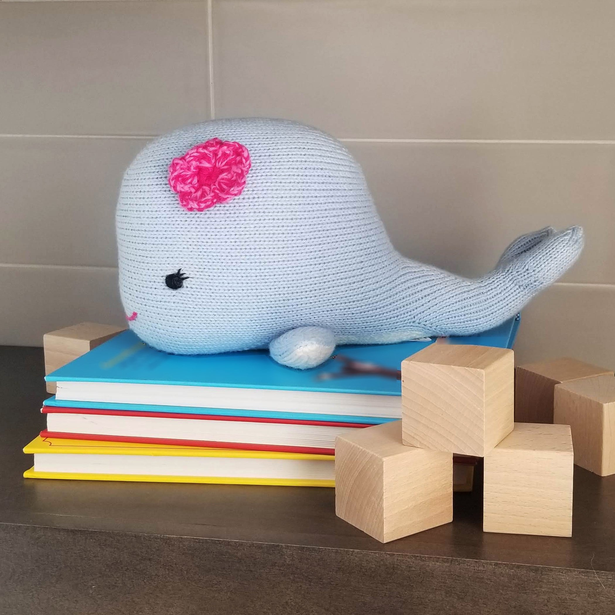 Whale With Flower