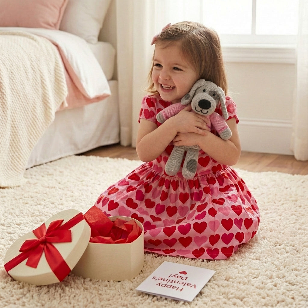 Valentine Puppy, Pink