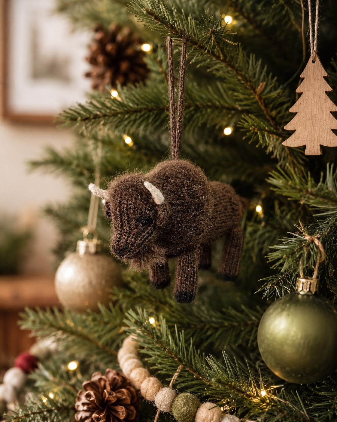 Bison Ornament