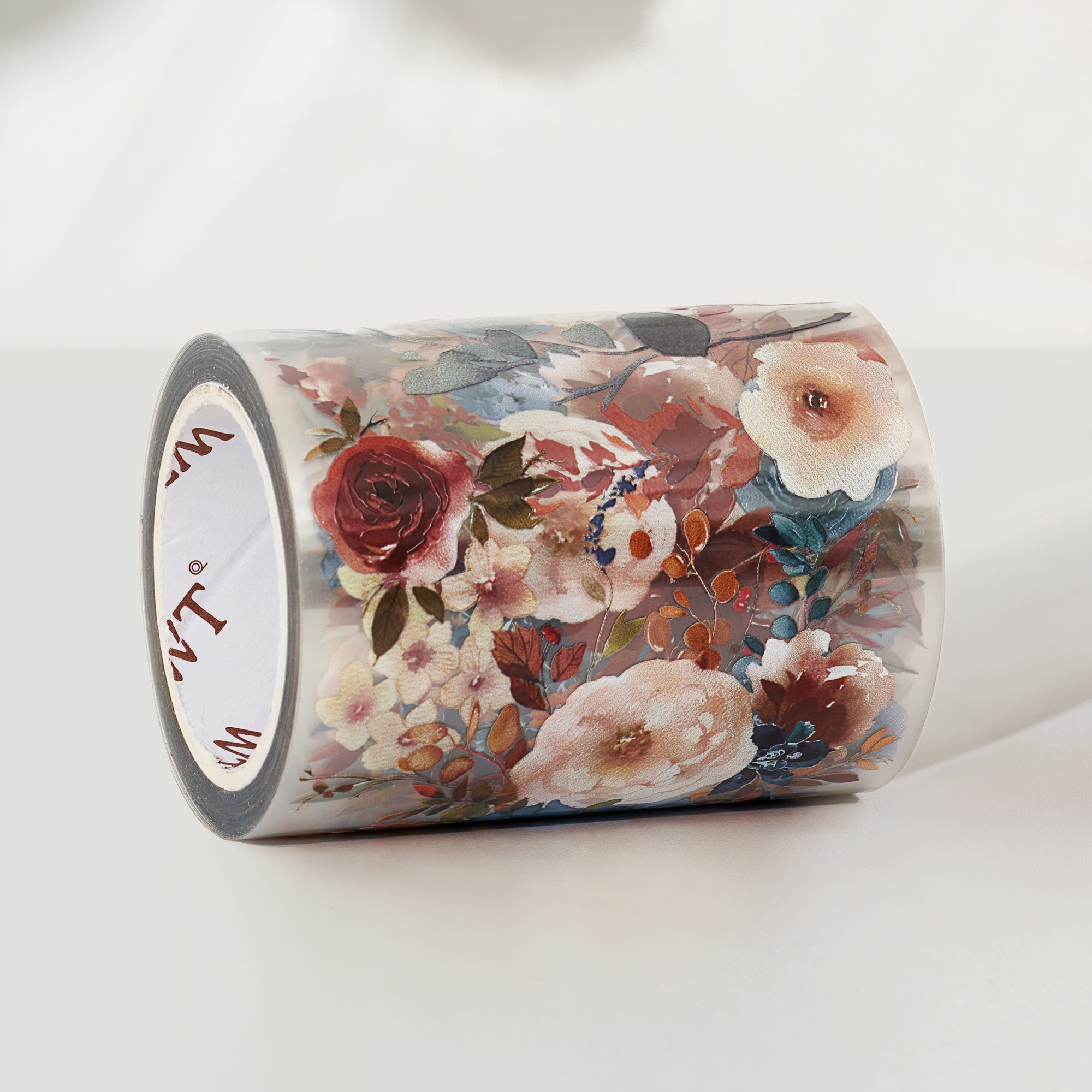 Dusty Blue & Cinnamon Wide Washi / PET Tape by The Washi Tape Shop