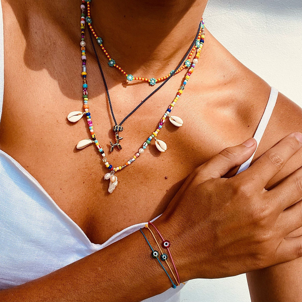 Wendy Cowrie Shell Necklace