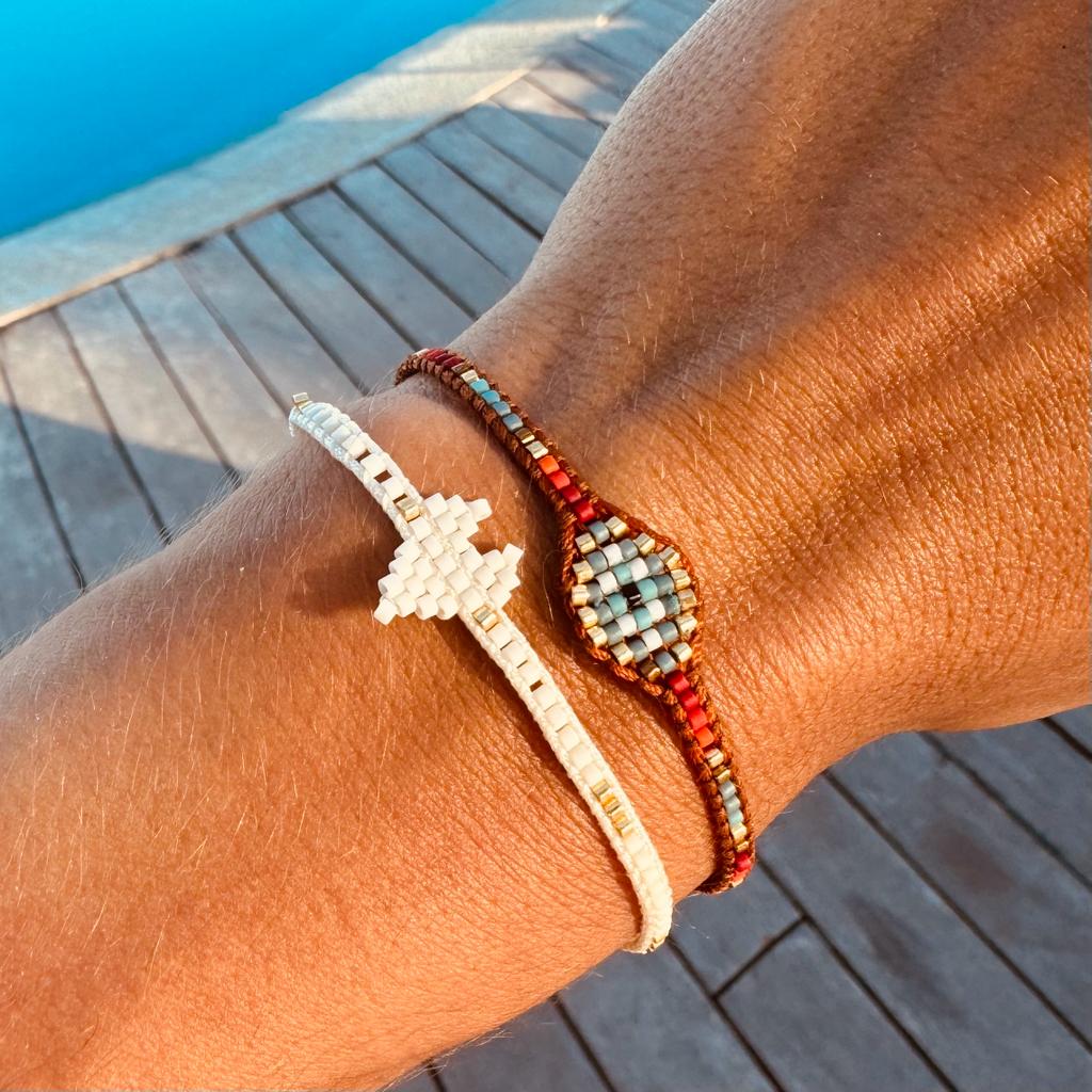Esmeralda Miyuki Eye Bracelet