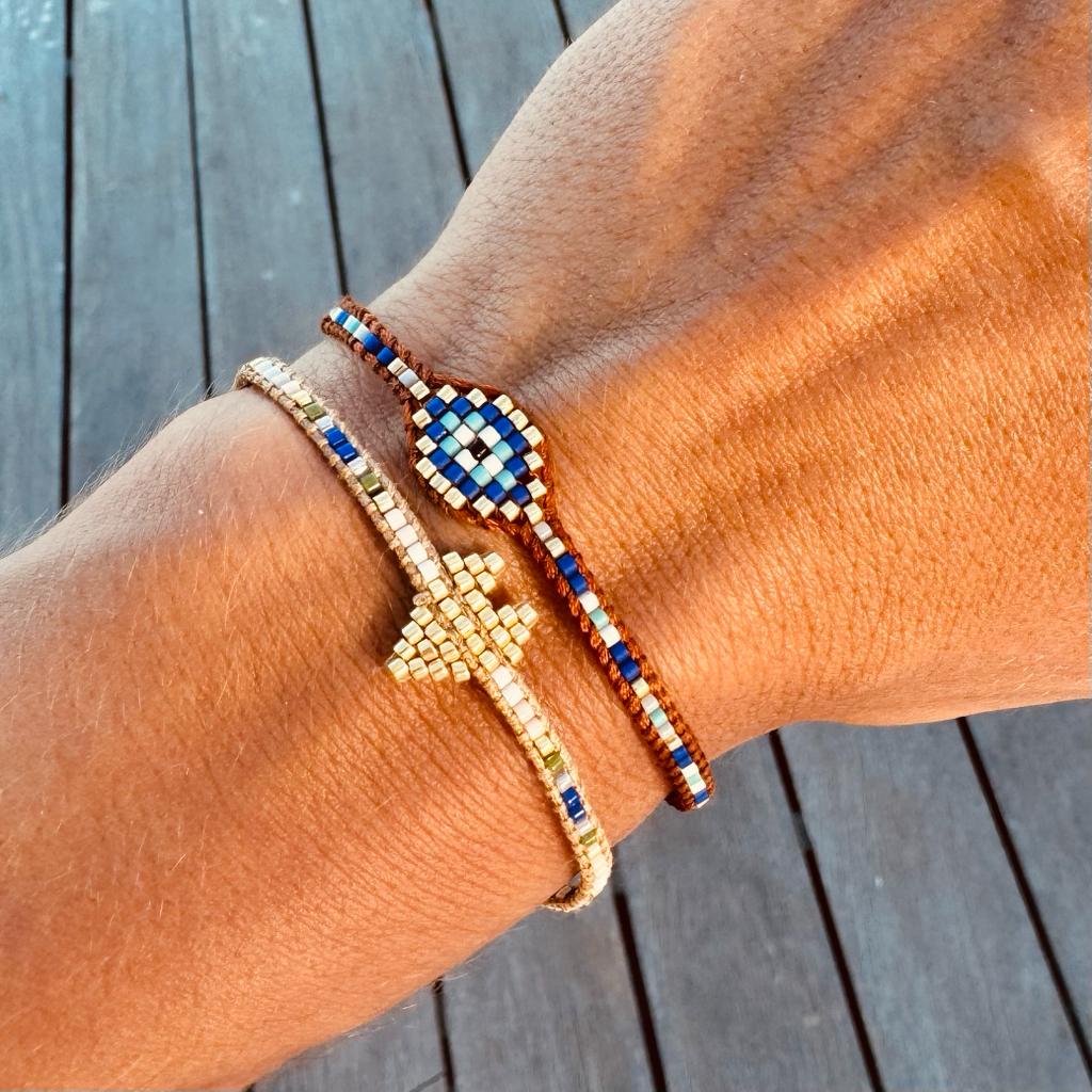 Cassandra Miyuki Heart Bracelet